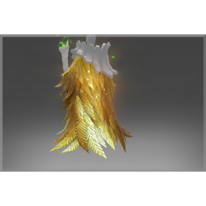 Autographed Golden Ornithomancer Mantle of the Benefactor