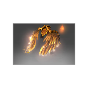 Autographed Golden Wyrmwrought Flare