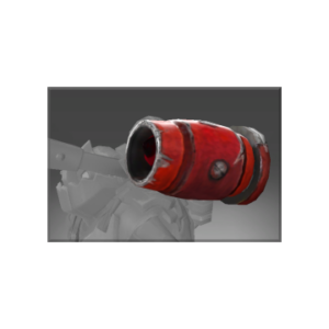 Autographed Mortar Forge Rocket Cannon