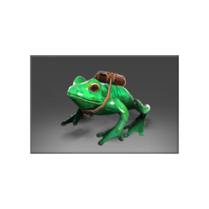 Auspicious Skip the Delivery Frog