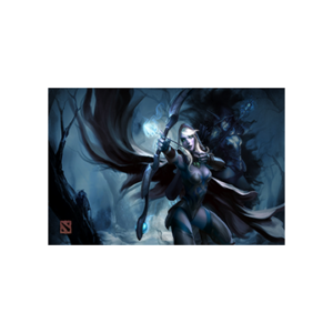 Autographed Traxex the Drow Ranger