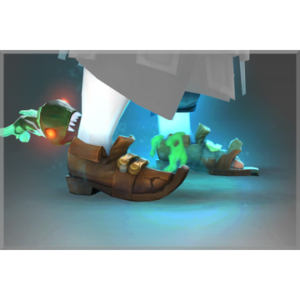 Autographed Waterlogged Kunkka Shoes