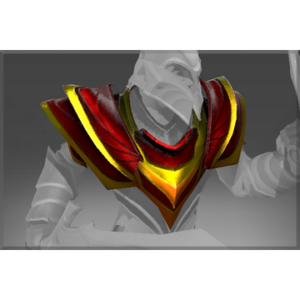 Auspicious Crimson Wyvern Shoulders