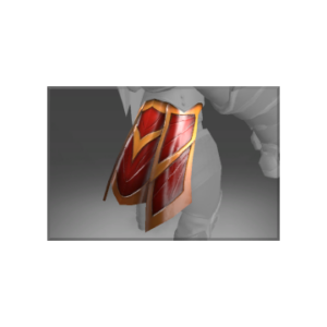 Auspicious Crimson Wyvern Skirt