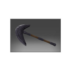 Autographed Bloodmist Crescent Axe