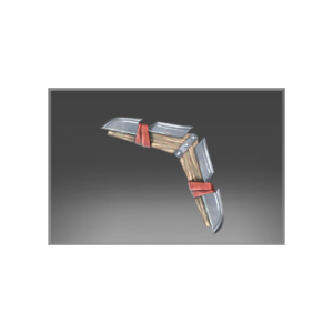 Autographed Boomerang of the Twin Blades