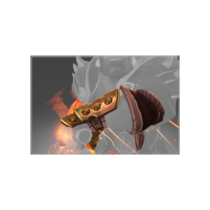 Autographed Bracers of the Forsaken Flame