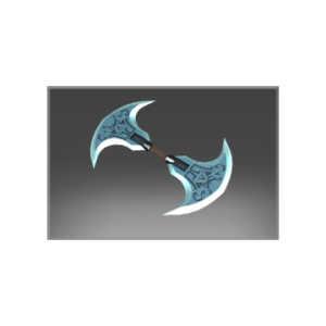 Autographed Exquisite Doubled Axe of the Veil