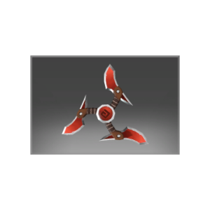 Auspicious Shuriken of the Crimson Cut-throat