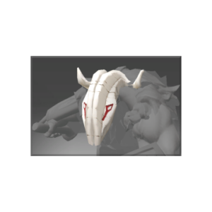 Auspicious Stoic Mask of the High Plains